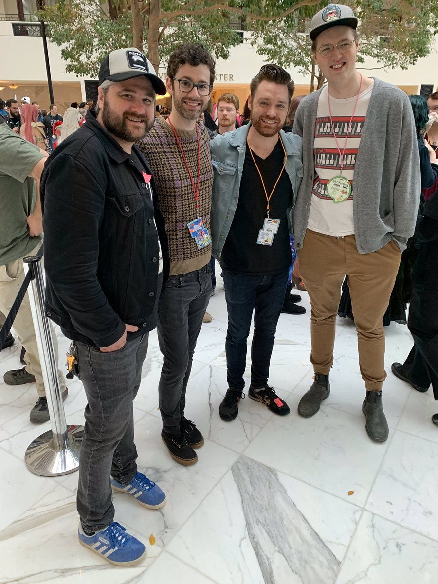 thehitpoints's tweet photo. @MAGFest was INSANE!!! We had so much fun catching up with @daviddpeacock and hanging with @8bitMusicTheory!! Next year can’t come soon enough! https://t.co/S0fa6sX5Jx