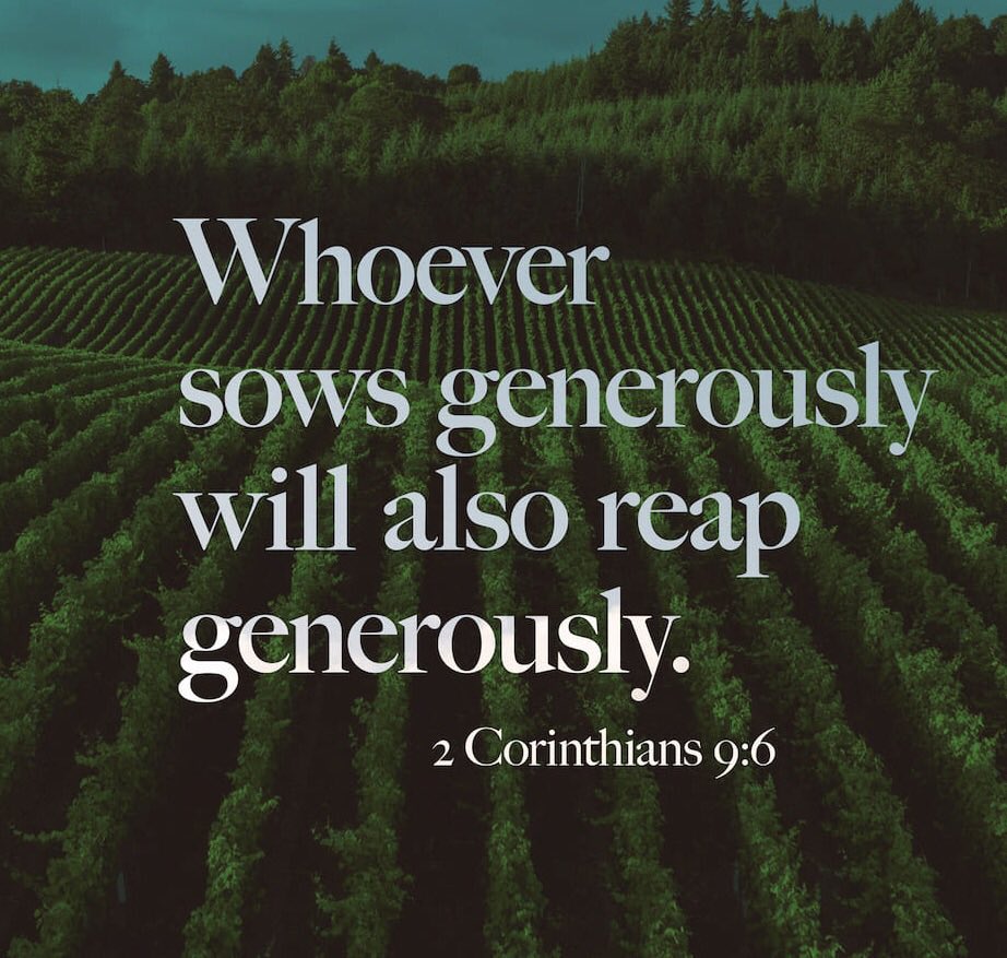 LlanishenBC's tweet photo. “Remember this: Whoever sows sparingly will also reap sparingly, and whoever sows generously will also reap generously.”
2 Corinthians 9:6 NIV https://t.co/uQCDX7nX66