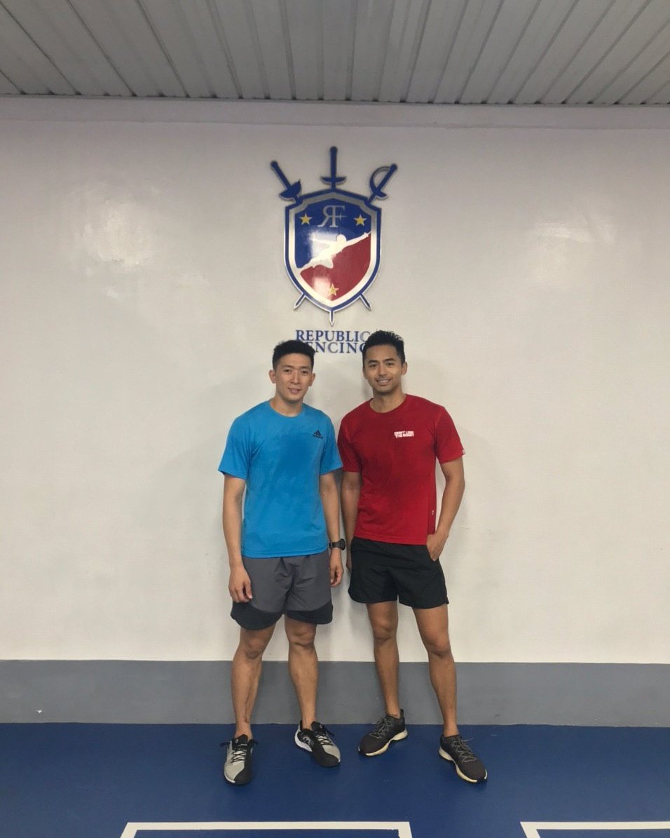 RepublicFencing's tweet photo. Mr. @Enzo_Pineda, Startruck Season 5 Finalist and now ABS CBN talent, at #RepublicFencing.

Thank you very much for trying out fencing at our Greenhills branch.  We hope you enjoyed and had fun learning the basics of the sport!  We hope to see you again soon! https://t.co/OrWuLCsNVq