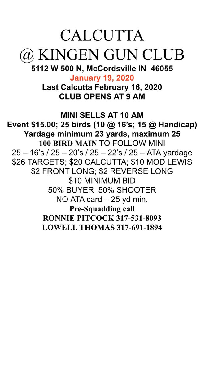 Kingen Gun Club Trapshooting tweet media