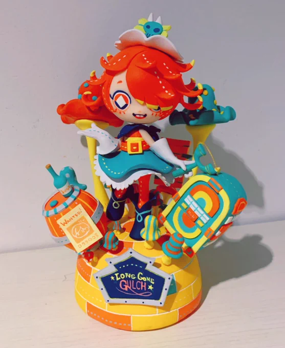long gone gulch のフィギュア作ったのよ
公式にのっけてもらえてすんげーうれしい

めっちゃかわいいアニメだからみんな見るんだ!
https://t.co/DTR49zsHY3 