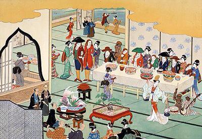 日本にコーヒーが伝来したのは江戸時代徳川綱吉の頃で、長崎の出島においてオランダ人に振舞われたのが最初、という説が有力である。

#コーヒートリビア