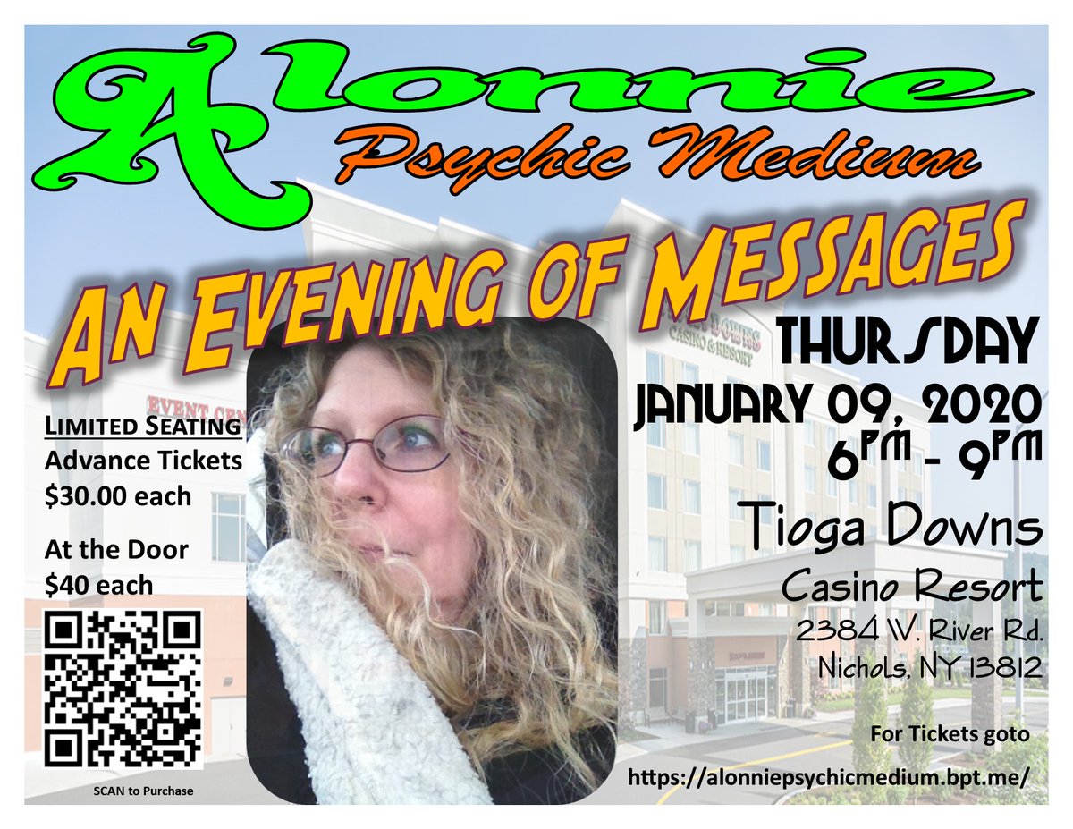 Alonnie_Psychic's tweet photo. 3 days left … Tickets still available.
https://t.co/fZcAFrLaM9
https://t.co/EwbGa6C1cZ https://t.co/5BJ41xAFFf
