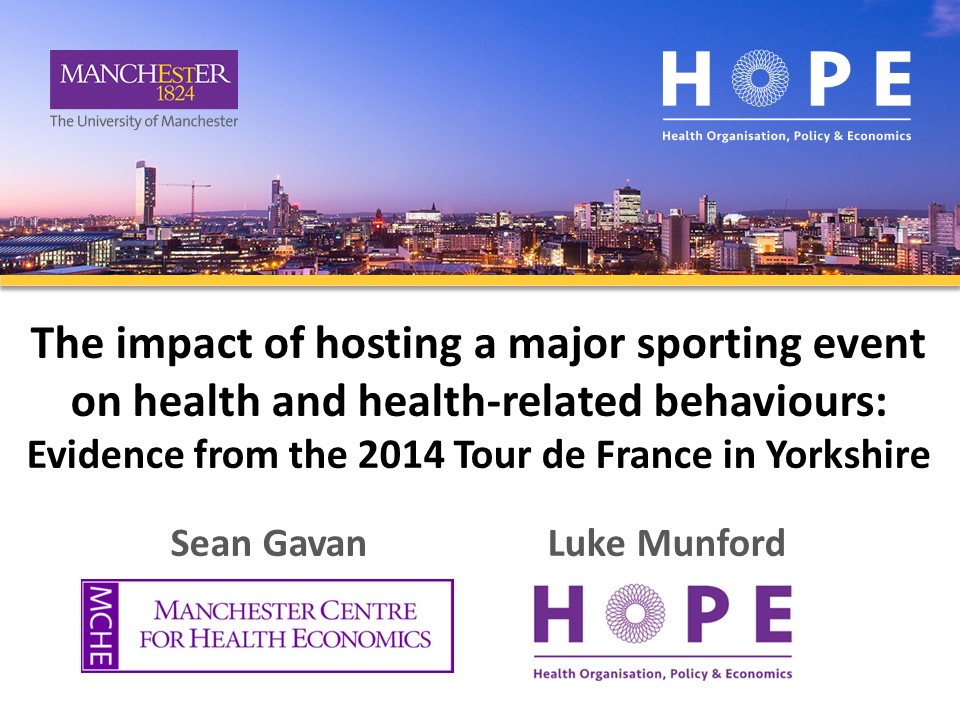 Luke Munford (@dukester24) on Twitter photo Speaking of getting in the saddle...
Do you want to know how major sporting events affect cycling (& exercise) behaviours, as well as health?
If so, call in Locomotion 2 at 9:30 to see @MJofreBonet discuss a paper <a href="/sean_gavan/">Sean Gavan</a> & I are currently working on #HESGNCL2020 #HESG2020 Speaking of getting in the saddle...
Do you want to know how major sporting events affect cycling (& exercise) behaviours, as well as health?
If so, call in Locomotion 2 at 9:30 to see @MJofreBonet discuss a paper <a href="/sean_gavan/">Sean Gavan</a> & I are currently working on #HESGNCL2020 #HESG2020
