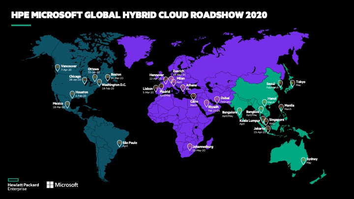 TechNative's tweet image. The @HPE &amp;amp; @Microsoft #HybridCloud Roadshow is coming to a city near you - register now: hpe.com/partners/micro…

#HPEMSFT #Azure #MSPartner