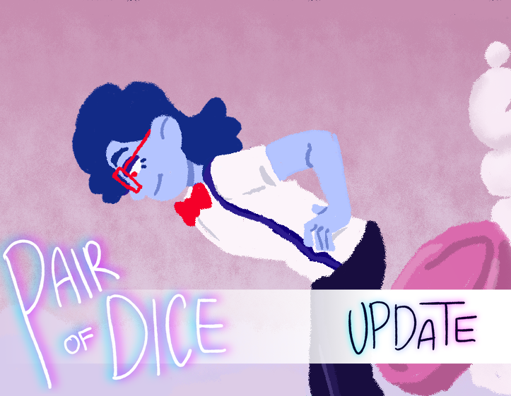 pairofdicecomic's tweet photo. The Pair of Dice comic has updated with another comic page!  Thanks for reading! https://t.co/dMQ18doNy4 https://t.co/hCzdivHc9B