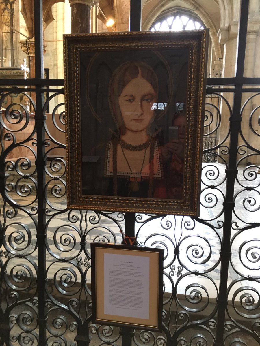 On 7th January 1536, Katherine of Aragon, the first Queen of Henry VIII died and was later buried in Peterborough Cathedral. #Tudors <a href="/pborocathedral/">Peterborough Cathedral</a>