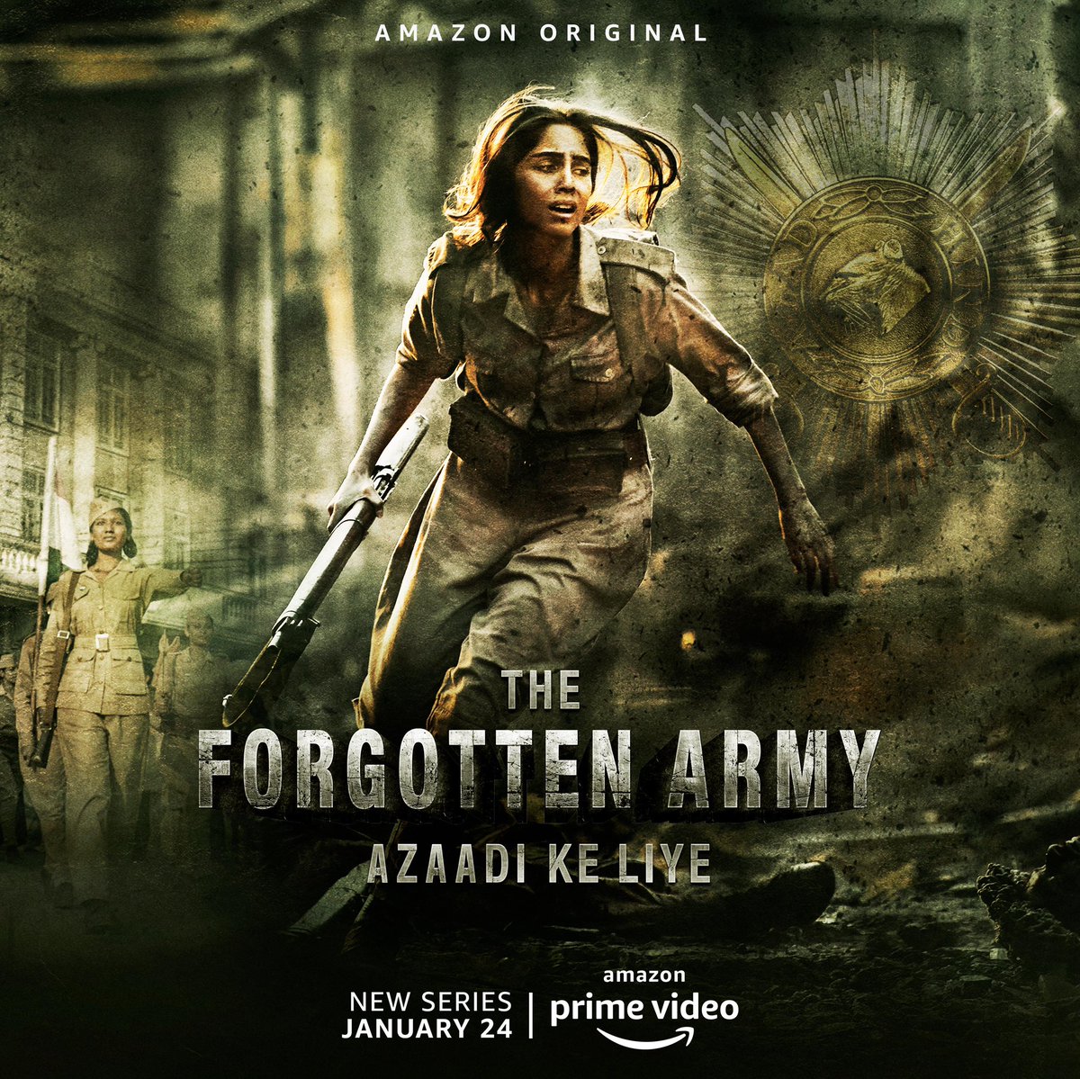 Ek sapna. Ek maksad. Azaadi! #TheForgottenArmy, trailer out today @PrimeVideoIN @kabirkhankk #Sharvari