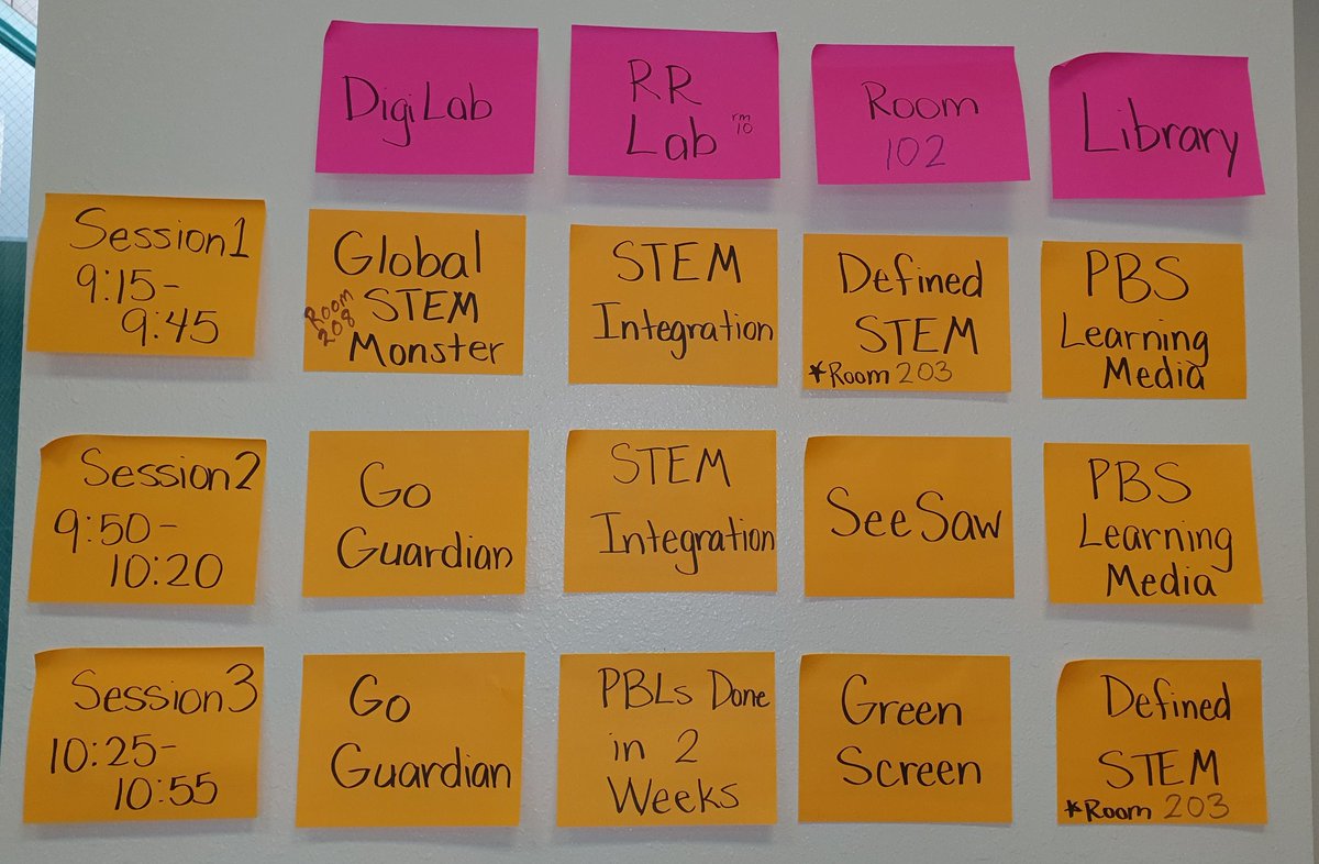 SASMSTEM's tweet photo. We had great sessions today at our #EdCamp. @EdcampUSA #edcampusa #spreadedcamp #edcampteacher Thanks to all our attendees, facilitators, and donations of swag/prizes. https://t.co/dqgGUvlrzz