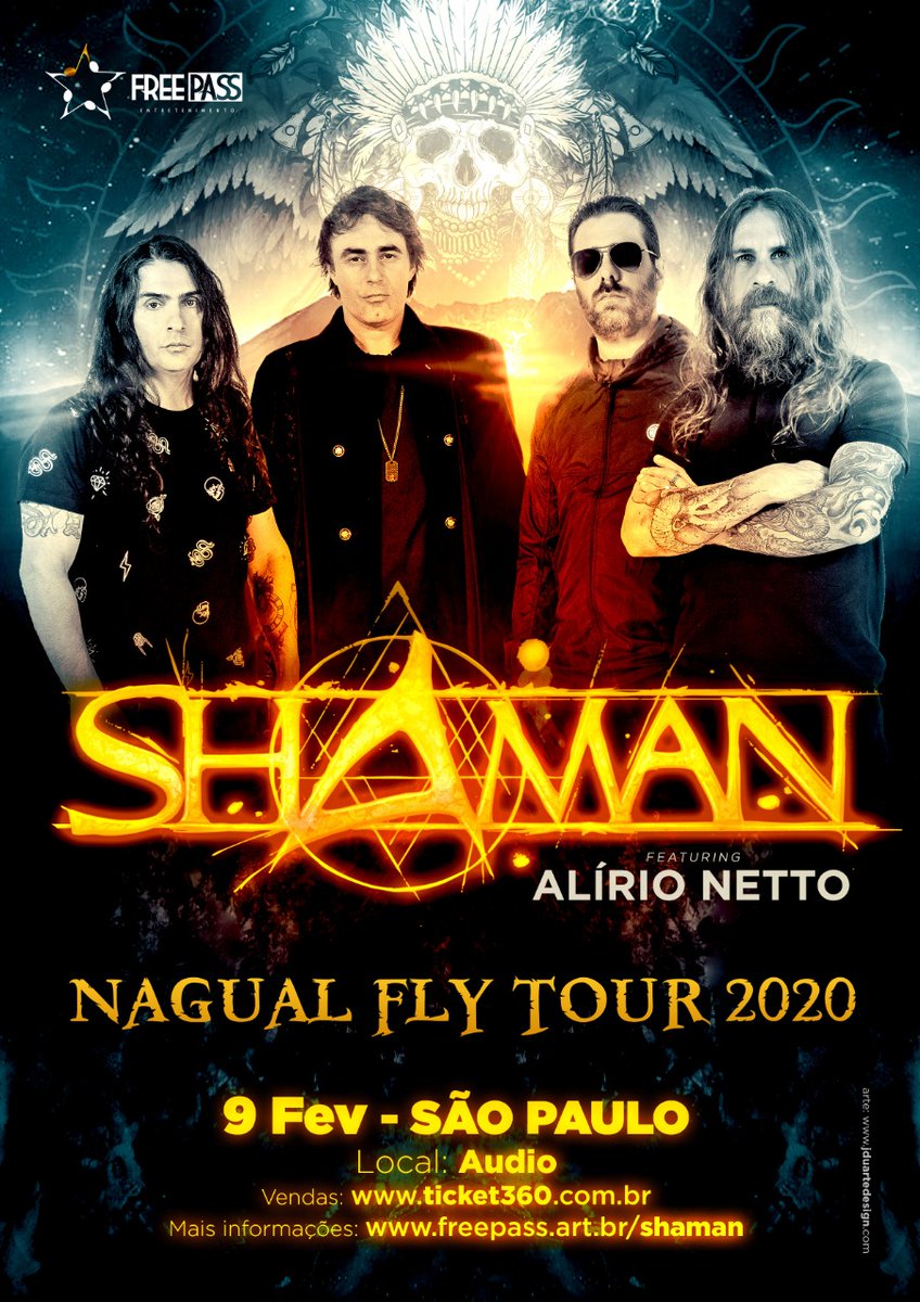 Nosso primeiro show de 2020 será muito especial.
Abriremos para o Shaman no dia 09 de fevereiro na Audio Club em São Paulo.

Ingressos: freepass.art.br/shows/shaman-2…

#Sioux66 #Shaman #AudioClub
