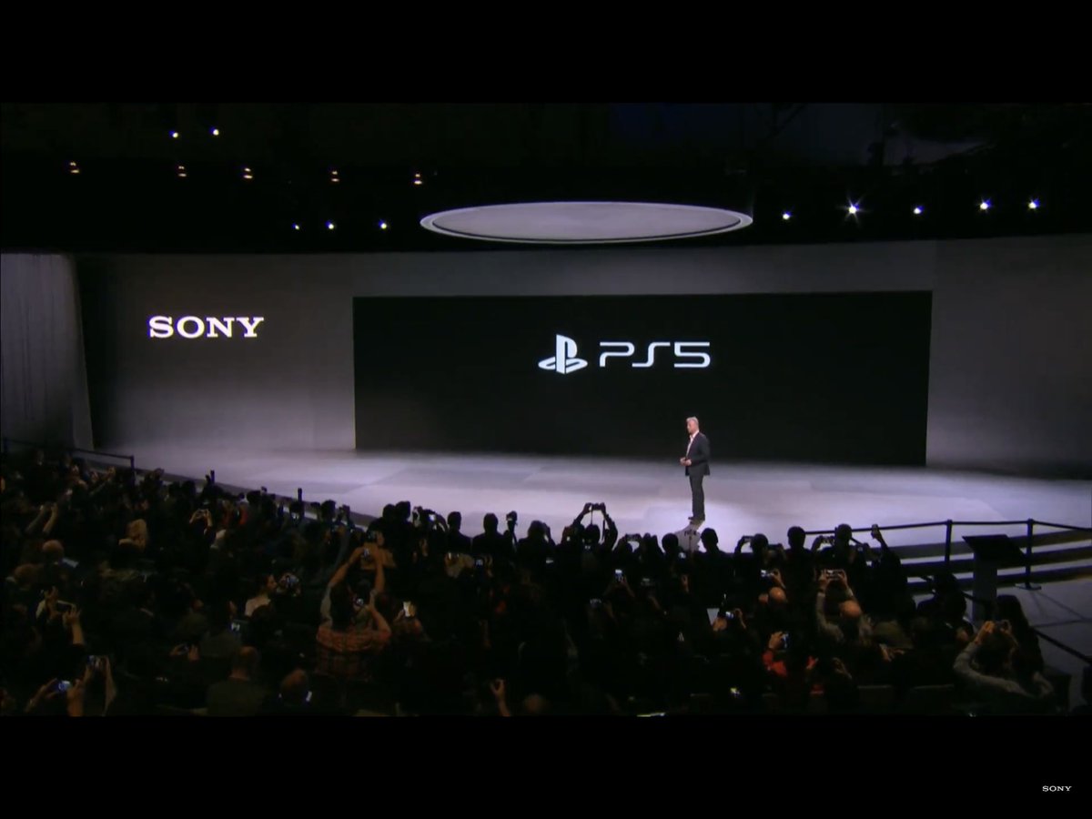 GameCentralA7's tweet photo. En el marco de la #CES2020, Sony reveló únicamente el logo del #PS5 y la potencia que tendrá. Seguro más adelante en este año irán revelando más información.

#hazCheckpoint #GameCentralTV https://t.co/iZbGmZOaVA