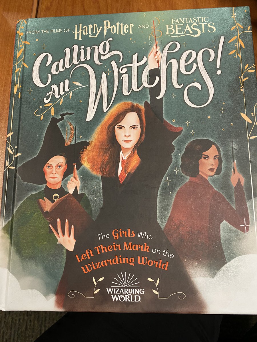 ThurstyTeach's tweet photo. One of my amazing students shared this awesome book with me today. I already ordered it. HP world and woman power?! Yes, please. #mystudentsgetme #harrypotter #girlsrule #teamthursty https://t.co/55wVzZihkU