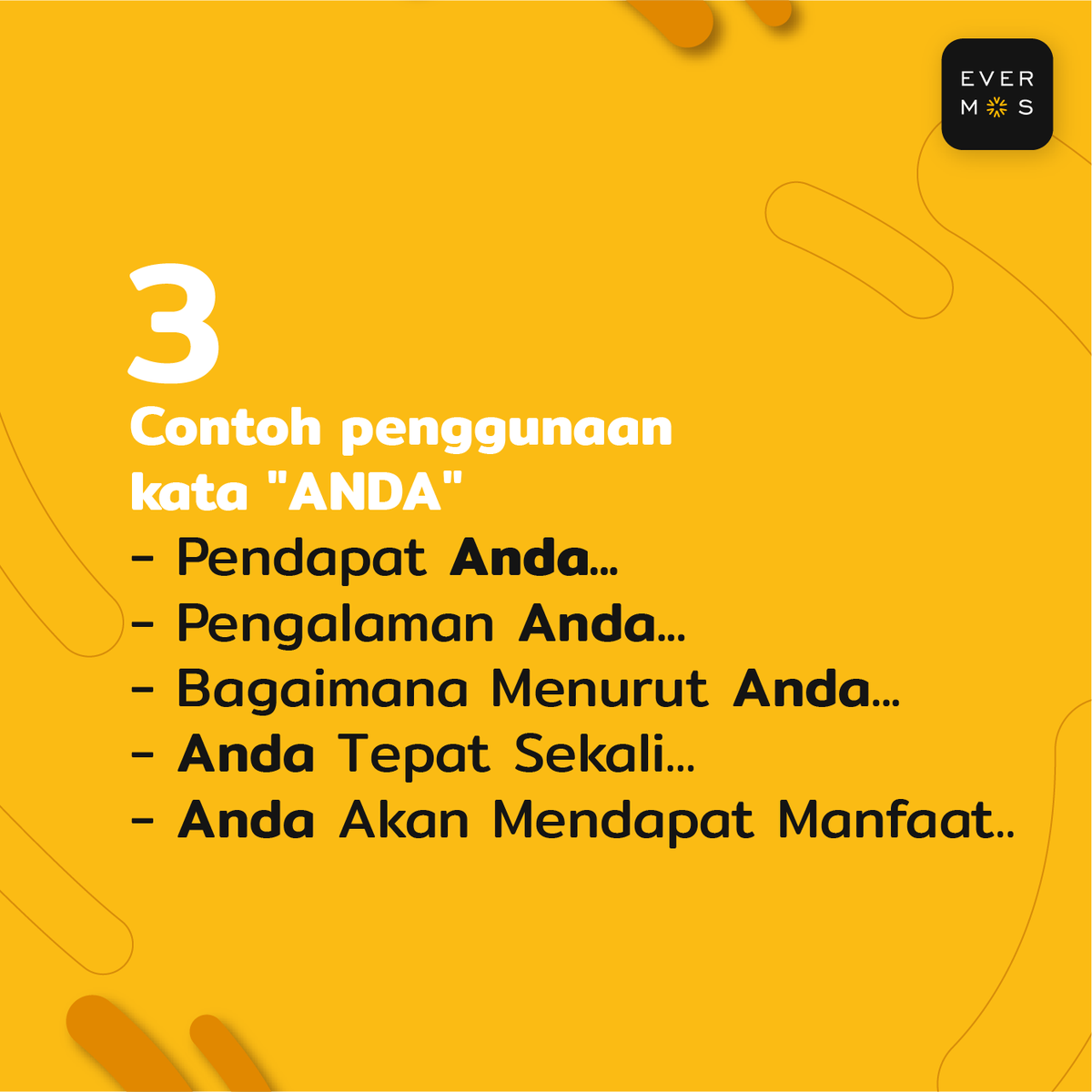 ButikFatiha's tweet photo. #Evermos: Wah,dg mengubah 'saya' jd 'kamu' bs membantu penjualan?
BISA BANGET DONGGG 🥳
Yuk pelajari cara berikhtiarnya+jgn lupa diaplikasikan langsung ke pembeli+calon pembeli'mu ya👍🏼✨ https://t.co/WoXjD8Tsv0
#IndianaStore
#Berikhtiar
#PeluangUsaha-->https://t.co/fpGxfre00t