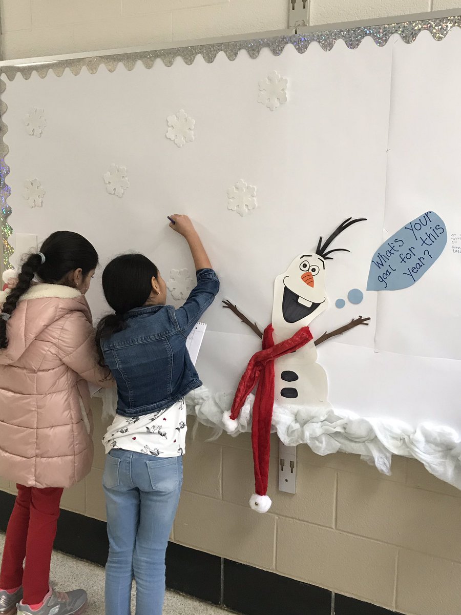 twestmor's tweet photo. We are looking forward to our New Years Resolutions for 2020! Staff and students have started setting their goals! @WalkertownElem2 https://t.co/QomjWZDEHG