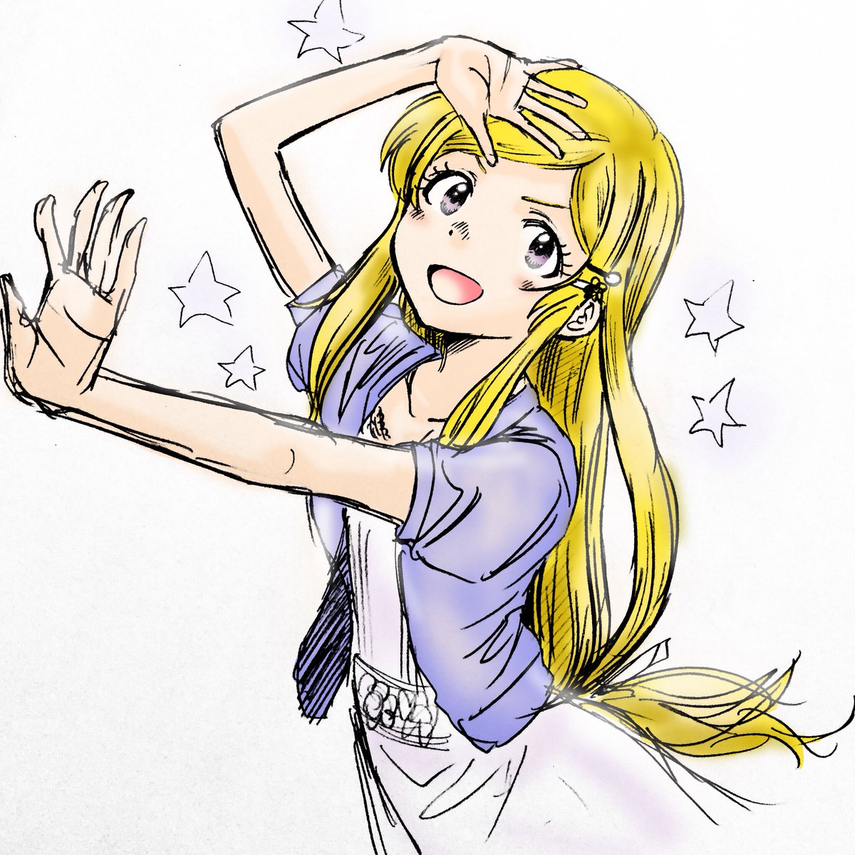 前垢で描いたエミリー
古い絵な上に多いです
少しずつ載せていきます 