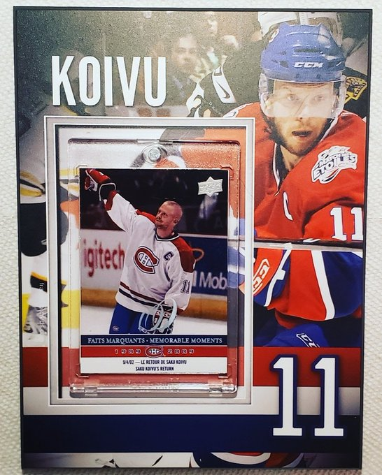 *** ALERTE CONCOURS *** CADRE DE SAKU KOIVU À GAGNER! ***

Pour être éligible:

▶️Assure-toi de "follow" <a href="/MOBeaudoin1/">Marc-Olivier Beaudoin</a> + <a href="/HABSETLNH/">HABS ET LNH</a>
▶️ Retweet ceci
▶️ Commente "Fait!"

Le tirage aura lieu Samedi le 11 janvier pendant le match #Canadiens vs #Sénateurs! Bonne chance! #CH #Habs