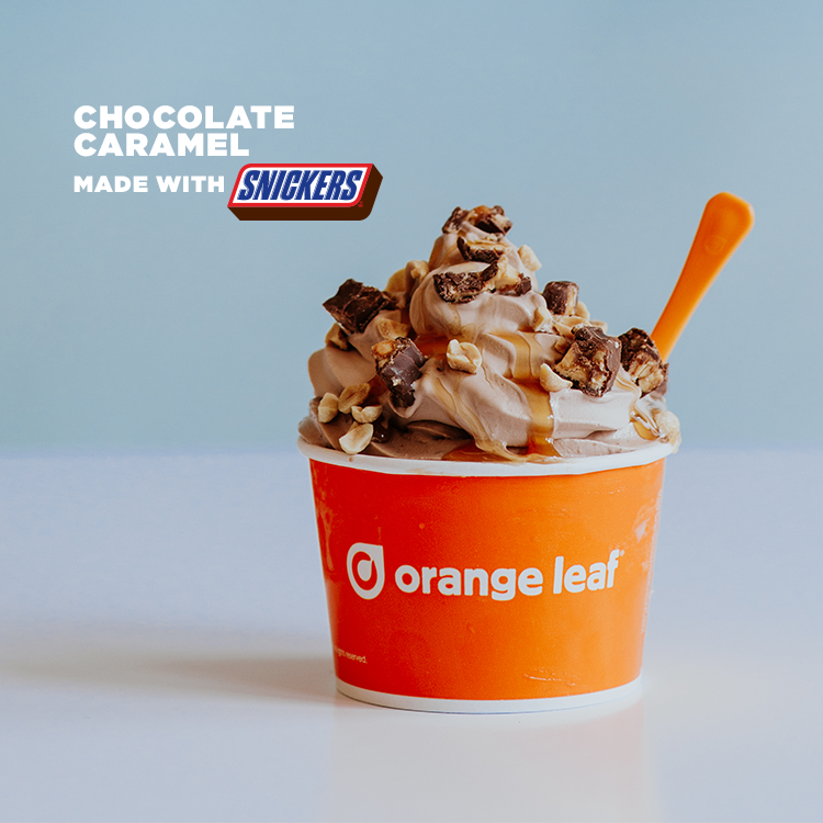 Ready to #RaiseTheBar on those New Year's resolutions? Introducing our Chocolate Caramel Froyo made with Snickers®. You deserve it. #NewFlavor #Snickers