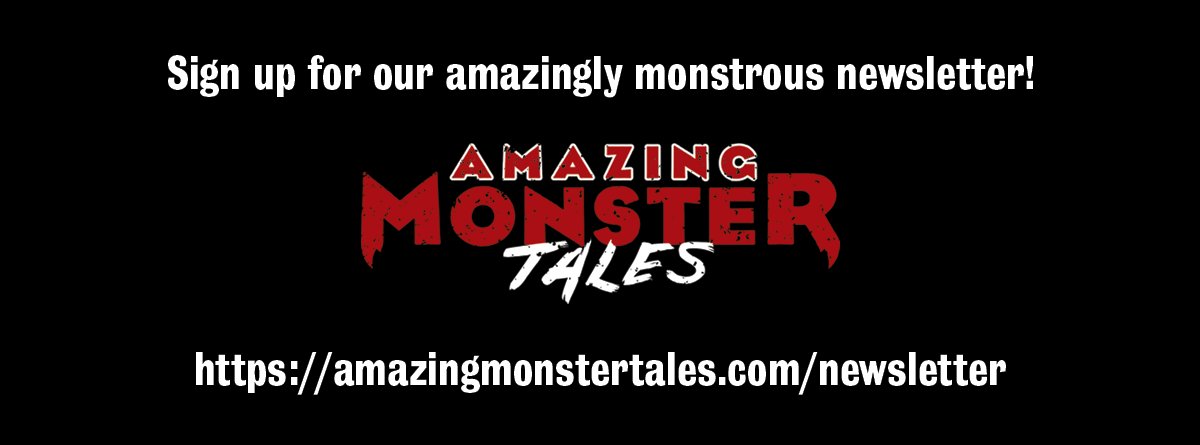 AmazingPulp's tweet photo. Sign up for the brand-new Amazing Monster Tales newsletter!!!

Our very first newsletter will contain a sneak peek at the cover of issue #3, which releases in February 2020.

https://t.co/un0dRPHpV5 https://t.co/Xq95rnbeiX