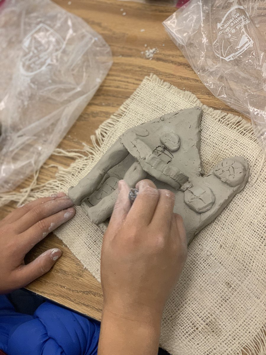 gldaniell's tweet image. I could not be prouder of these gorgeous little house! @MrWalkerWWES #claybuilding #reliefsculptures #architecturestudy
