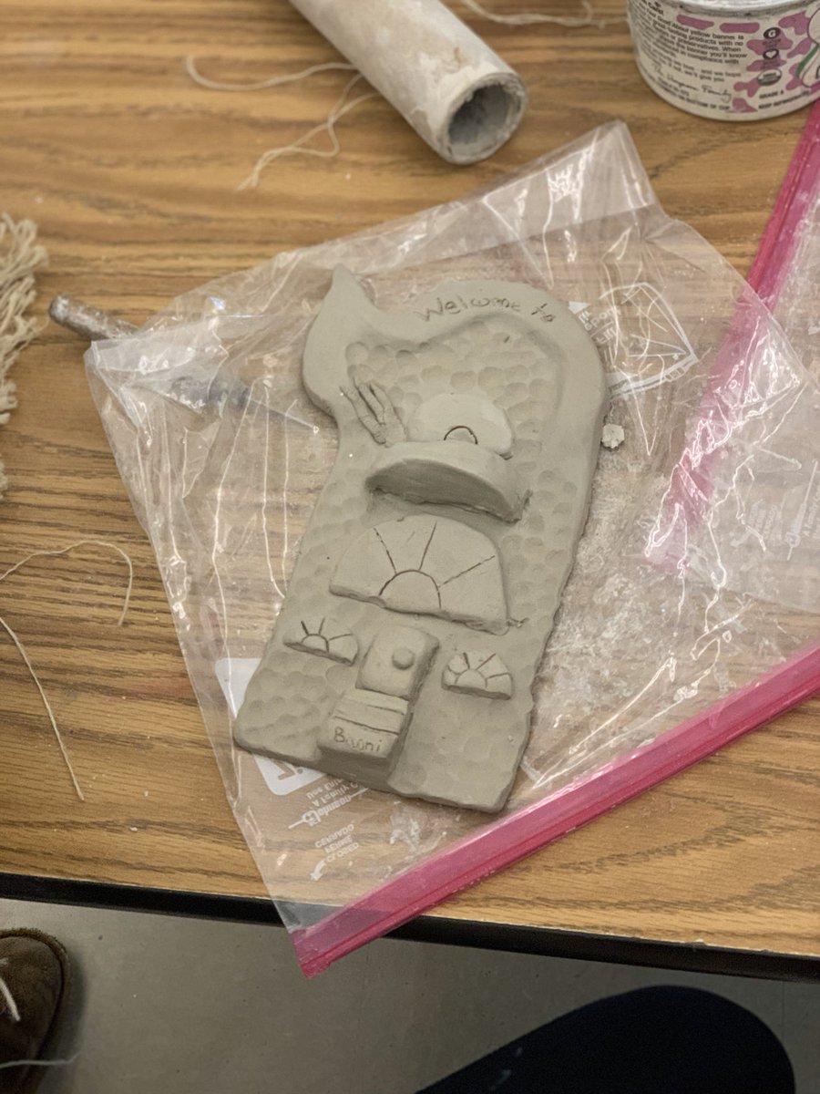 gldaniell's tweet image. I could not be prouder of these gorgeous little house! @MrWalkerWWES #claybuilding #reliefsculptures #architecturestudy