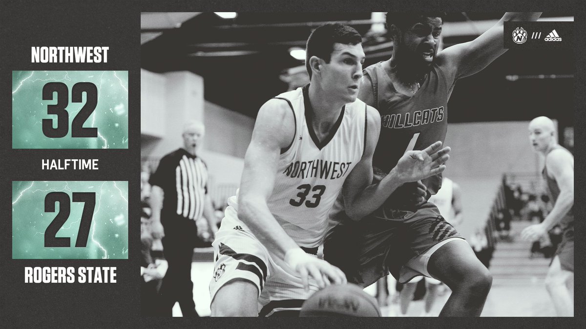 NWBearcatMBB's tweet photo. At the half, Northwest leads 32-27! Hawk leads with 13 points, while Diego has added 5 points and 3 assists. https://t.co/ake5ywWSI7