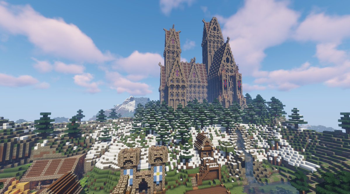 MelonCubeHost's tweet photo. This looks like it could be a magic school to rival Hogwarts. What do you think? ๐ง๐ฐ
#MagicCastle #MedievalStructure #MinecraftBuilds https://t.co/7t3BqLWCp4