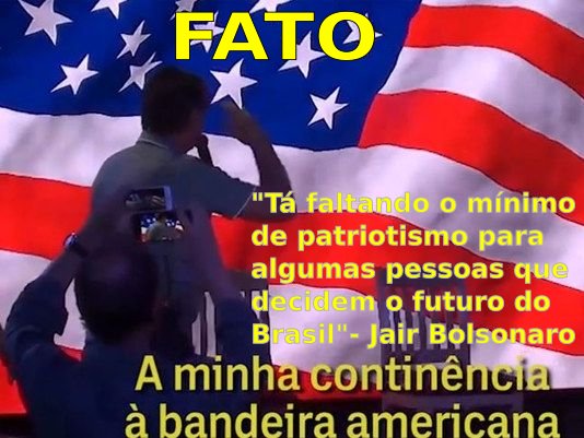 Artigo, No Dia da Bandeira, mais uma continência à bandeira