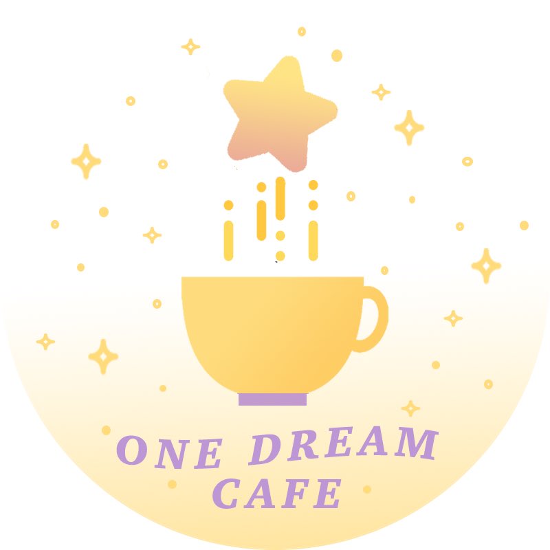 ONEDREAM_Cafe's tweet photo. [notice]

hi all! we're so excited to announce that ONE DREAM Cafe now has its own logo, courtesy of the amazingly talented @waengflower who designed it for us! what do you think? we love it~

we'll begin watermarking our videos with an outline version of our logo from now on!♡ https://t.co/wUe5mQybKg