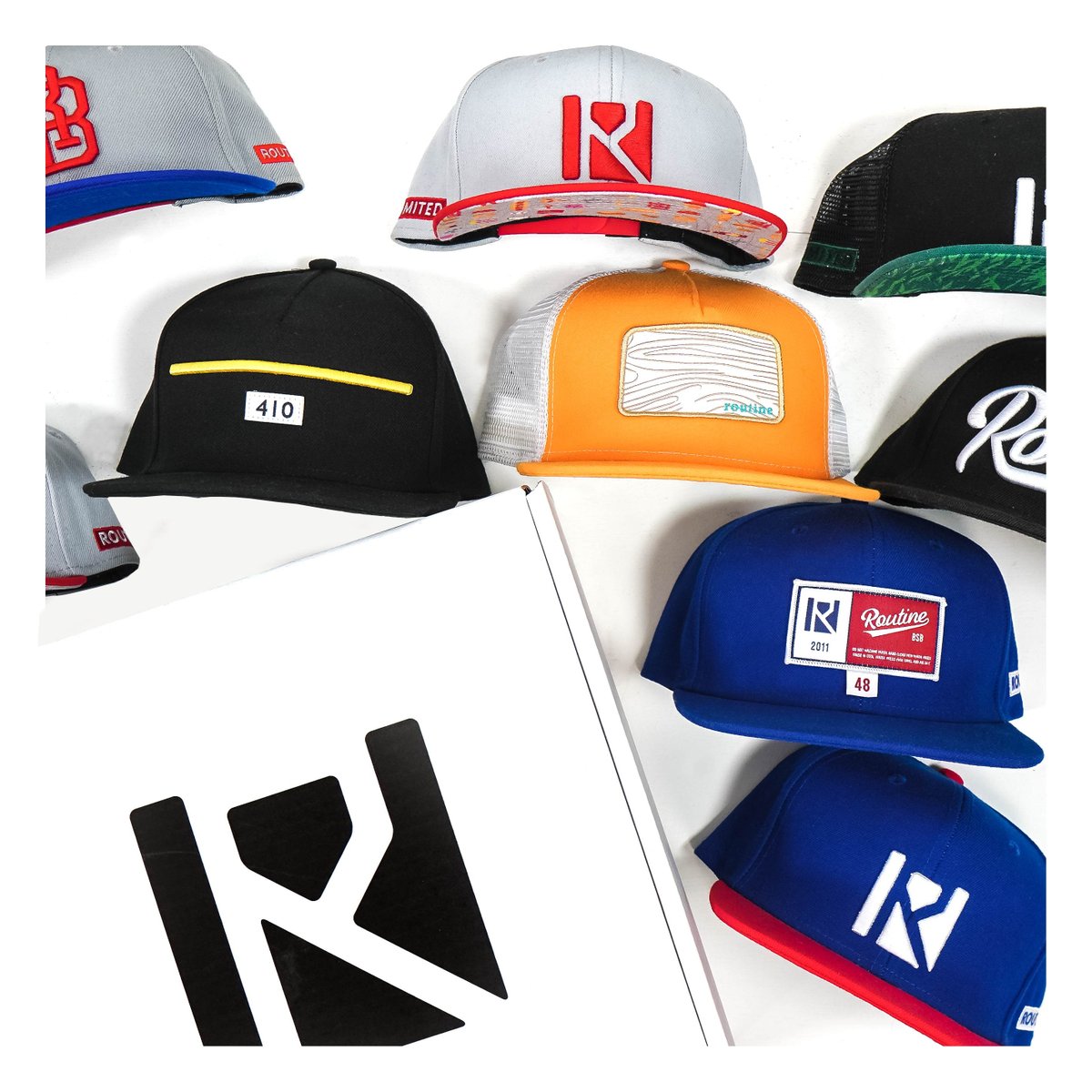 Routine's tweet photo. 🧢 HAT GIVEAWAY 🧢

We're dishing out 11 of our Routine snapbacks and some you've probably never seen before! To enter is simple:

1. Retweet this tweet
2. Give us a follow!

Can of corn! We'll be messaging our winners on Friday so be on the lookout. https://t.co/Is9vSfXtyW