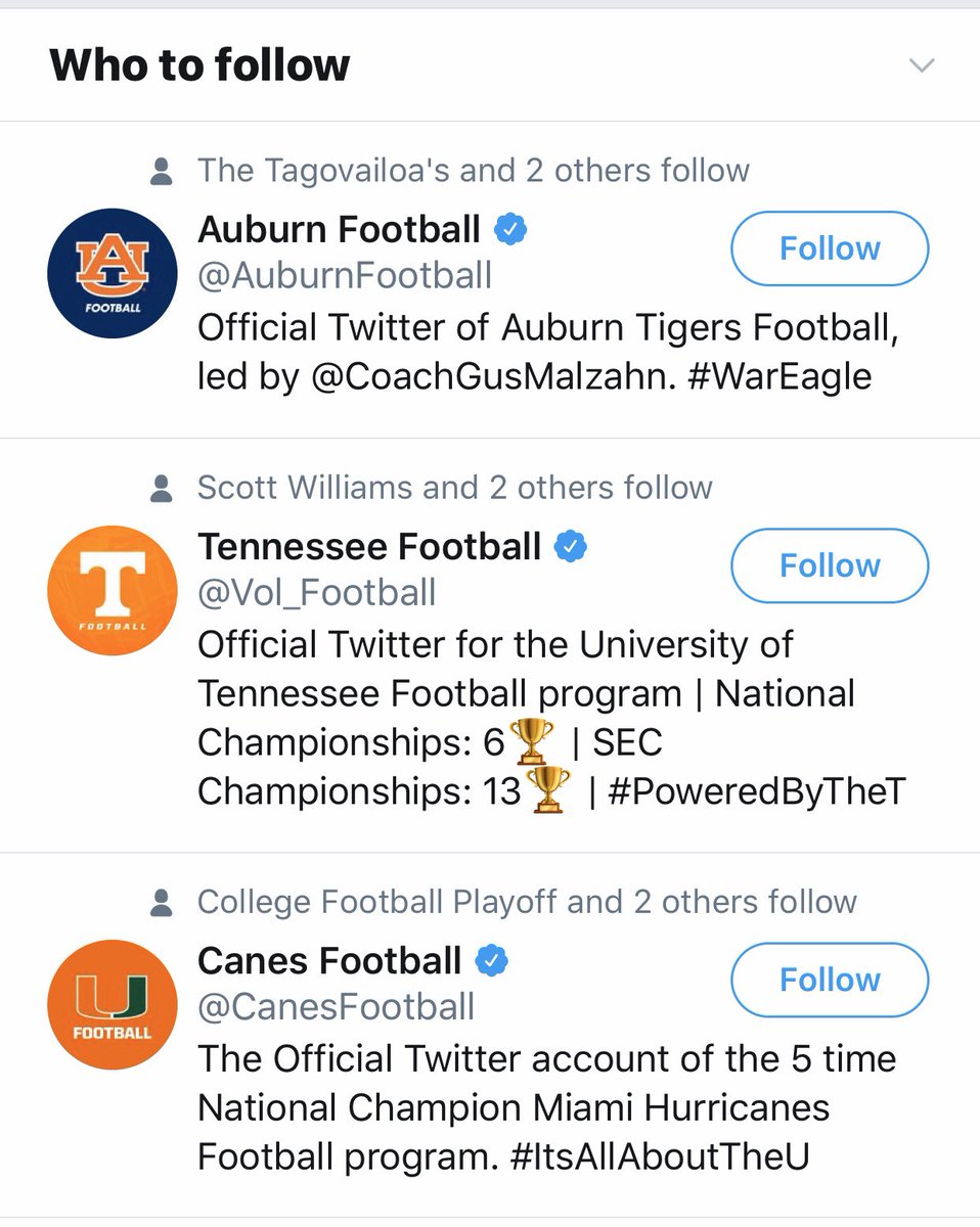 SabyMac3125's tweet photo. When you’re minding ya business, scrolling ya feed and think “this will be the reason I delete Twitter.” Whhhhuuuttt? 🤦🏼‍♀️😳 You search worst teams in college football once. Or @JayerWilliamson put a hex on my feed. #ICantWithThis #ALittleSaltyAboutIt 😂 https://t.co/iZ0Qt1ht97