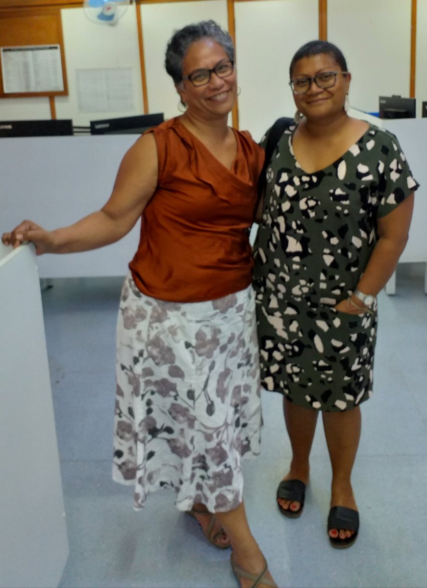 Touching base with <a href="/ForumSEC/">Pacific Islands Forum</a> Teea Tira abt support/working with private sector. Specifically abt id'ing some early wins, potential projects &amp; partnerships to incl. the Pacific business community. Using the FRDP &amp; PRRP Taskforce platforms to try &amp; progress this work. #PPPiskey