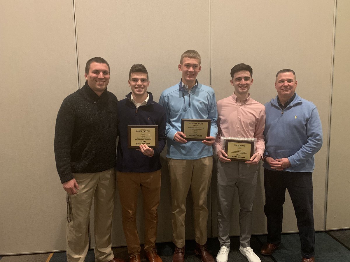 Congrats to darek panucci, Justin kopay, and Conor Suchar tonight omg their all wpial awards! Congrats to Justin also on his all state award!  #mahs