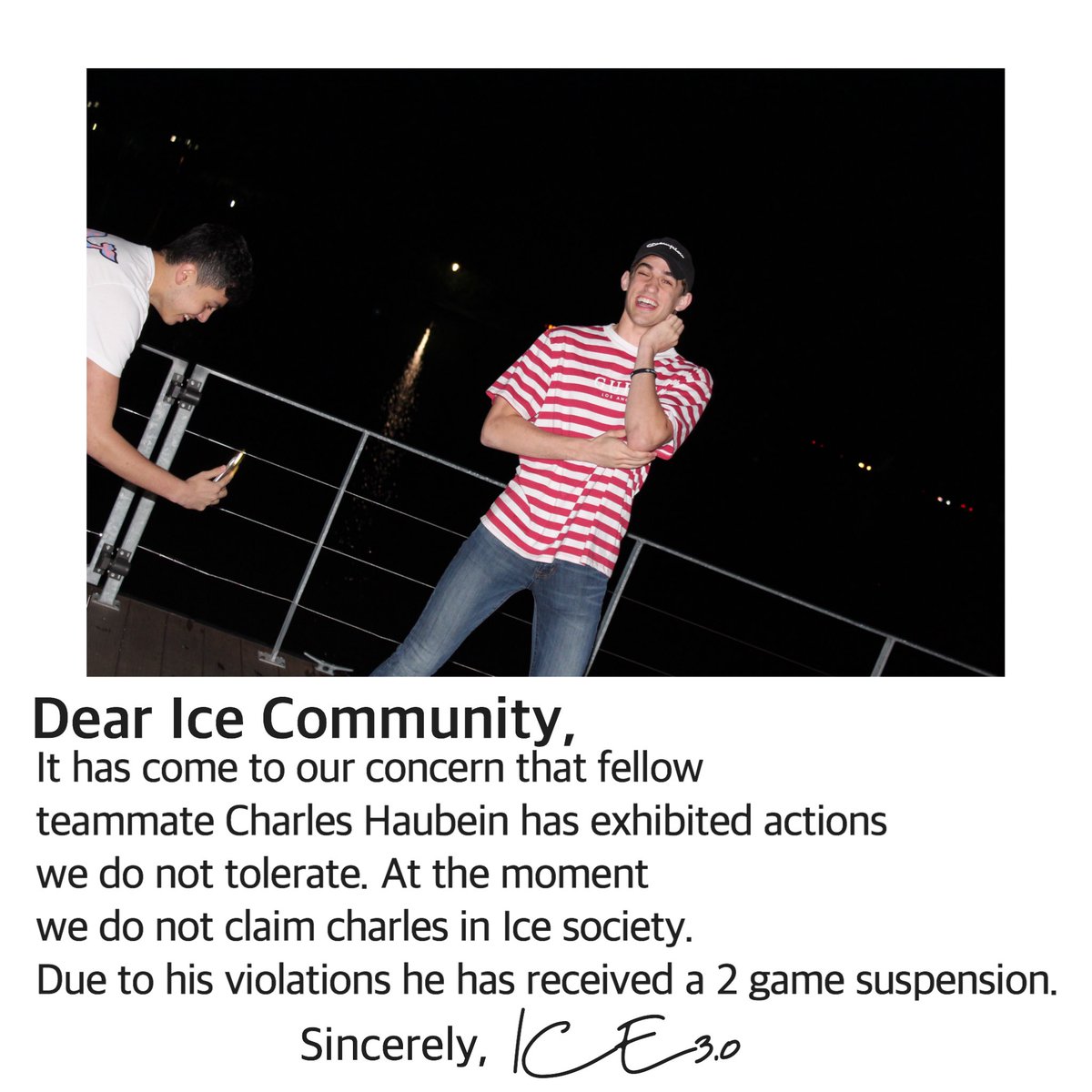 iceCfsa's tweet photo. A quick announcement to the Ice Community🧊❄️ #itsacoldworld https://t.co/zUPcrIjHyn