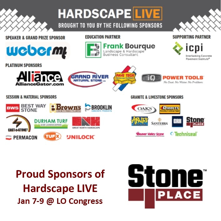 StonePlaceCda's tweet image. What are you doing January 7-8? If you're passionate #landscapecontstruction and #landscapedesign then you have to get to #locongress and learn about the latest trends in products and construction techniques. We'll be there soaking up the knowledge.