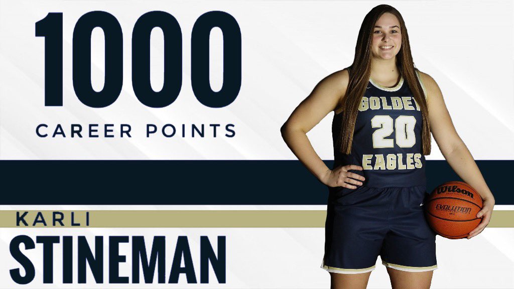 MerCoGBB's tweet photo. Congrats to Karli Stineman on hitting her 1000th career point tonight!  Well deserved - we are proud of you! https://t.co/wMj8c960nG
