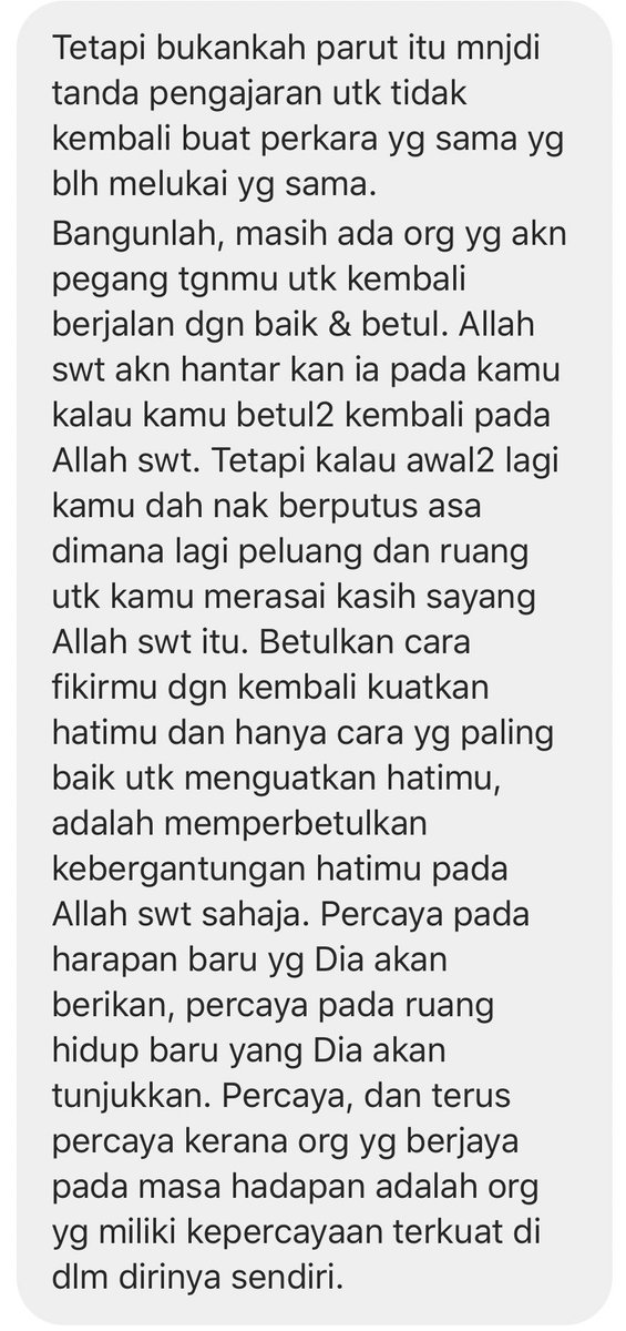 wandazrin's tweet photo. Saya tidak tahu kehidupan kalian diluar bagaimana, tetapi bila kalian hadir pada saya dan bertanyakan soalan dan hingga nak bunuh diri. Saya tahu saya perlu berikan jawapan utk selamat kalian semula sebelum saya terlambat. https://t.co/70EfxnVICI