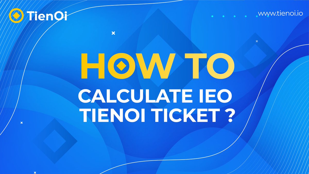 #TienOi #IEO #Bcnex #BCNX $BCNX 
➡️ 01/01 - 15/01/20
➡️ 1 BCNX = 0.13 Ticket (BONUS 30%)
E.g. If you keep holding 1,000 BCNX
➡️ For 1 day, you will have (1,000*0.13*1)/15/2 = 4.333 Tickets
➡️ For 15 days, you have (1,000*0.13*15)/15/2 = 65 Tickets
Claim: bcnex.net/en/ieo/17