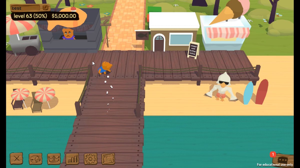 AIEedu's tweet photo. fsh zone is an online hangout zone created by a team of 2nd Year Games students as part of their final game project at AIE. Play in your web browser today at https://t.co/lqe7FPtWOV https://t.co/INhYJXcWMw