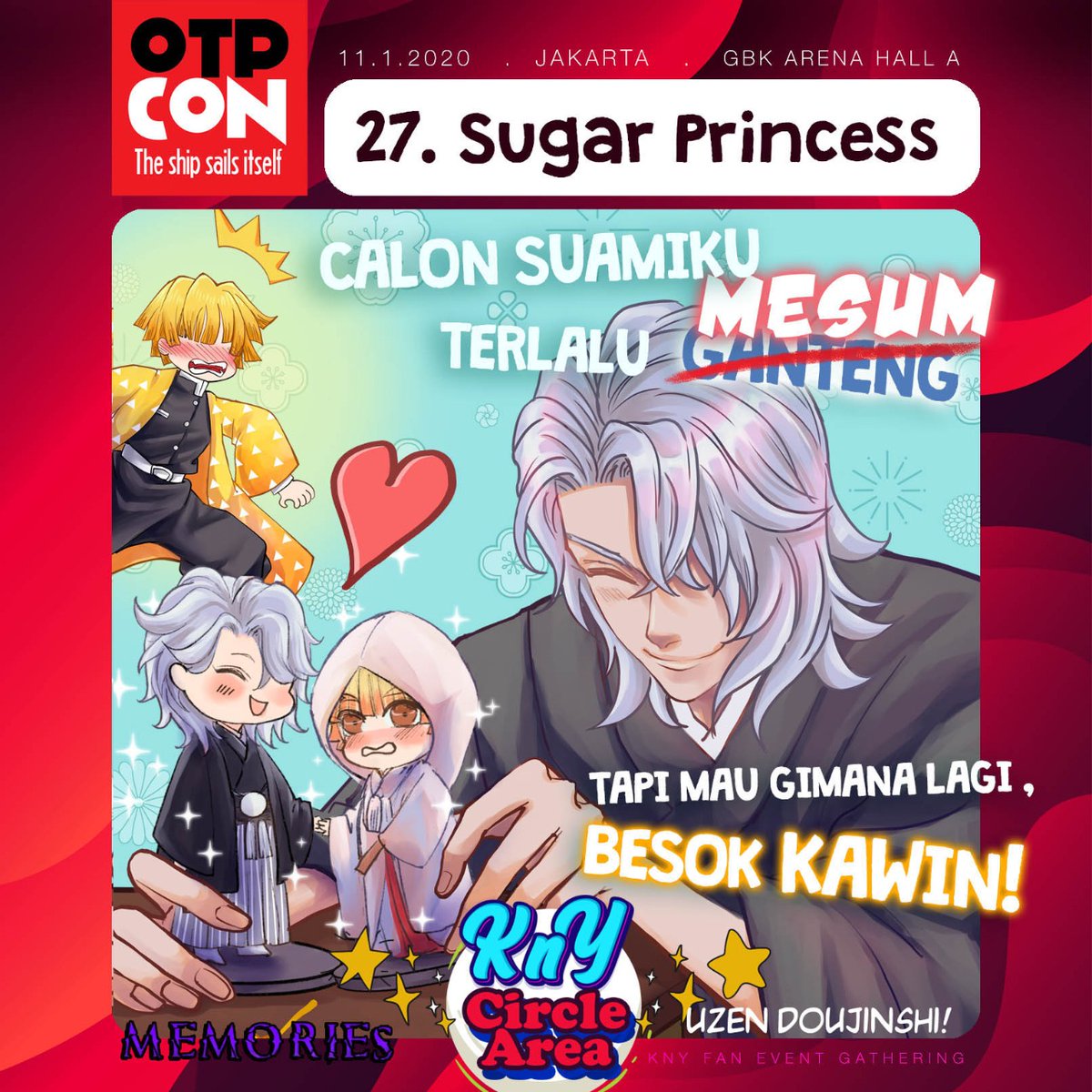 beanscurd's tweet photo. rt is appreciated 🙏🙏🙏🙏❤️❤️
yeaaaay!!!! MOONCAKE's 2nd doujinshi is going to launch soon at local Kimetsu no Yaiba only event! It's #uzen doujinshi~
#KNY #宇善 #kimetsunoyaiba #otpcon https://t.co/hre0tOVlLt