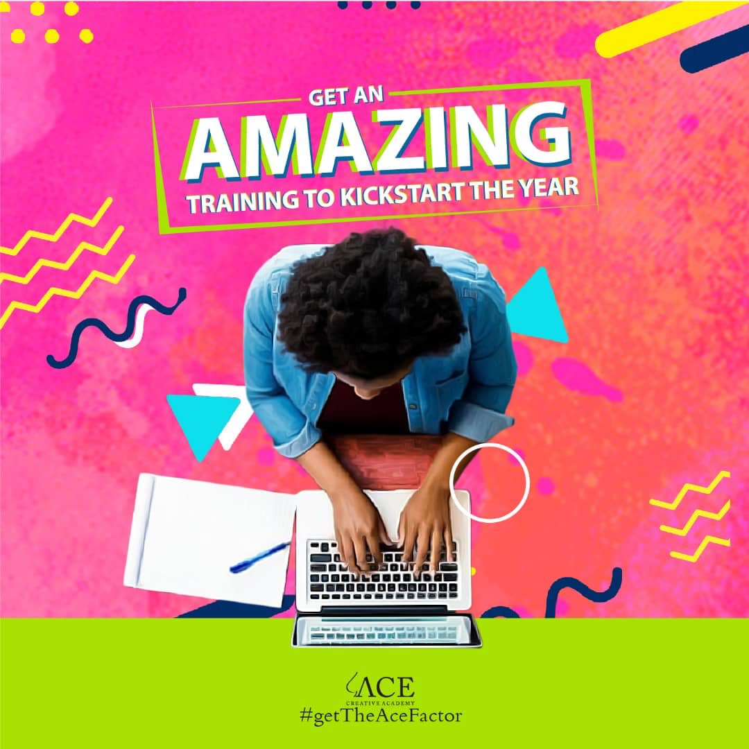 aceacademyng's tweet photo. Ace Creative Academy resumes its training session on the 20th of January, 2020. To register and to view our courses, visit https://t.co/loO4BaFI0R
#acecreativeacademy #gettheacefactor #training #websitedesign #webdevelopment #branding #graphicsdesign #photography #html #css https://t.co/aSeVQHHw74
