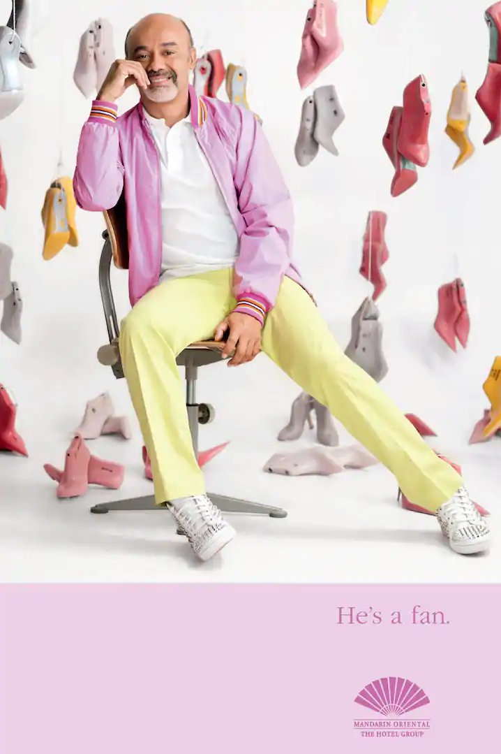 Happy birthday, Mr. Christian Louboutin, our celebrity fan and the internationally renowned shoe designer! 
