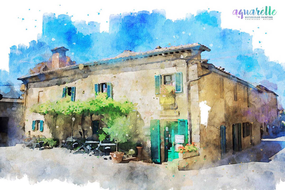 indworksdesign's tweet photo. Check out #Aquarelle #Watercolor #Painting 🖼️ #Adobe #Photoshop effect.
Create beautiful hand-drawn watercolor painting from any photo in just a few minutes! #envato #graphicriver #comics 
Download link: 👉 https://t.co/ZiXv8vDRUv
Video guide: 🎬 https://t.co/HsAJYV91Lr https://t.co/ifxb8bTVxU