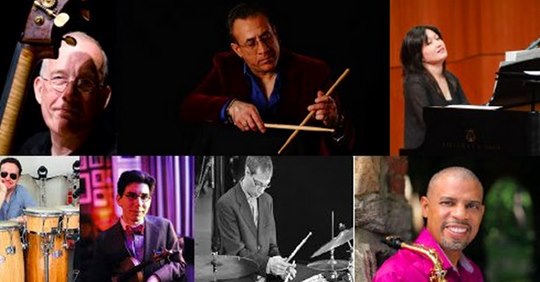 BobbySanabria's tweet photo. JACK KLEISINGER'S HIGHLIGHTS IN JAZZ, SEASON 48!!! Featuring @JayLeonhart @BobbySanabria
 #stevewilson and more!!! BMCC Tribeca Theater, NYC FEB. 13, 8pm #jazz #highlightsinjazz #jackkleisinger 
@bmcc_cuny #thebobbysanabria #drums #bebop #NYC 
https://t.co/inPr94czEq https://t.co/aZaa6B86Vy