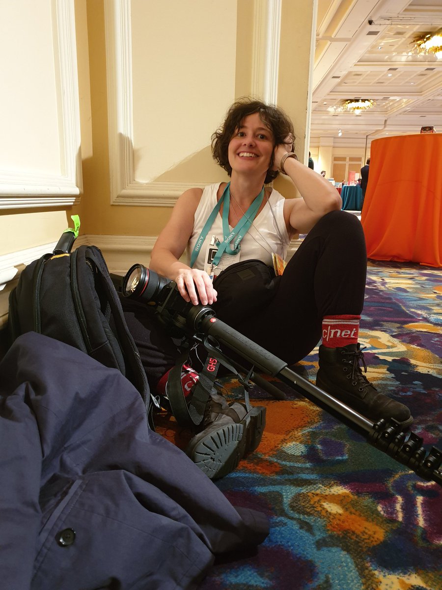 marmotilla's tweet photo. Surviving #pepcom / enjoying #pepcom. #CES2020 #CES #cnetatces https://t.co/FvGgRpXmpw