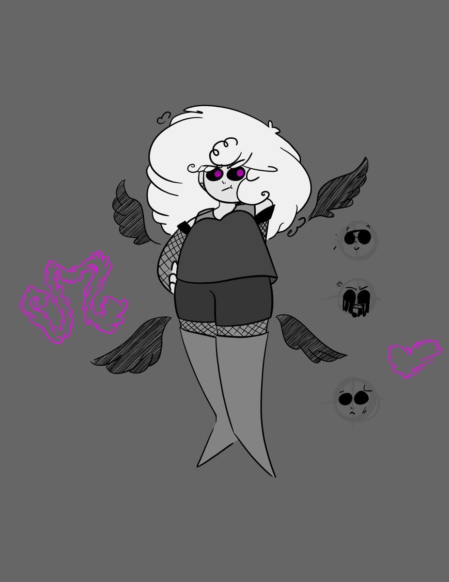 Memelessness's tweet photo. @smolartistbeans I'm Charlie! I have many ideas and struggle to manifest them into something physical. I do a lot of digital ert, but also a big-time doodler https://t.co/XKpmQqLADy