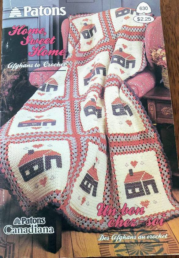 BettysTreasure's tweet image. Patons Crochet Pattern Book #630 Home Sweet Home Afghans to Crochet Patons Canadiana etsy.me/37FXPJ7 #crochet #patons 630 #afghanpattern #leaflet #bettysattictreasures