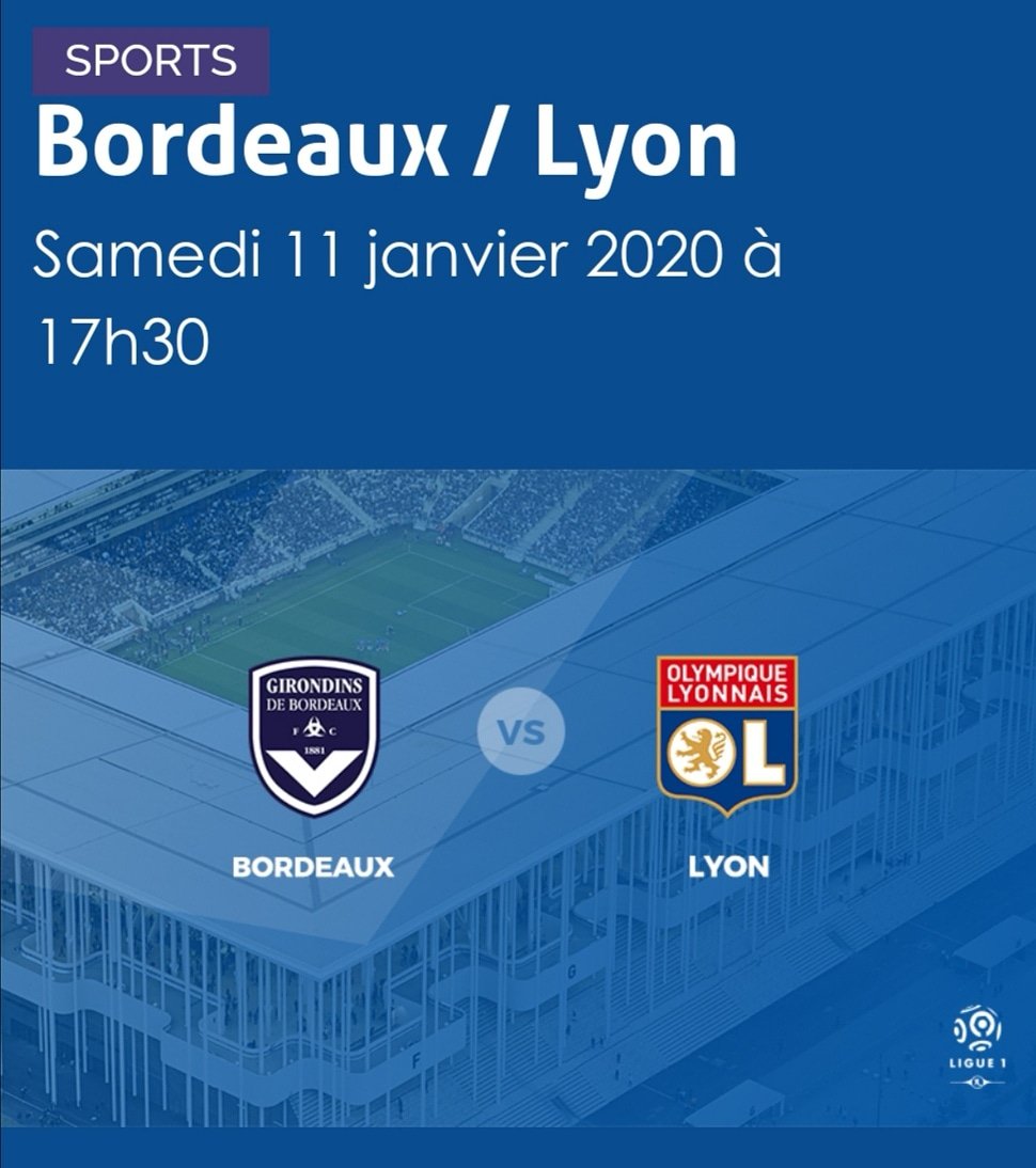 assouvs's tweet photo. ⚠️ BORDEAUX Vs LYON ⚽  tes places à 7€ au lieu de 20€ avec le code 🔝 ASSO3933 🔝 commandes en ligne via le site du FC Girondins de Bordeaux 👍 grâce à toi c'est 2€ par places qui sont reversés à l'association #matmutatlantique #fcgb #Bordeaux #sports #football #solidarite https://t.co/i0zJXz4h0s