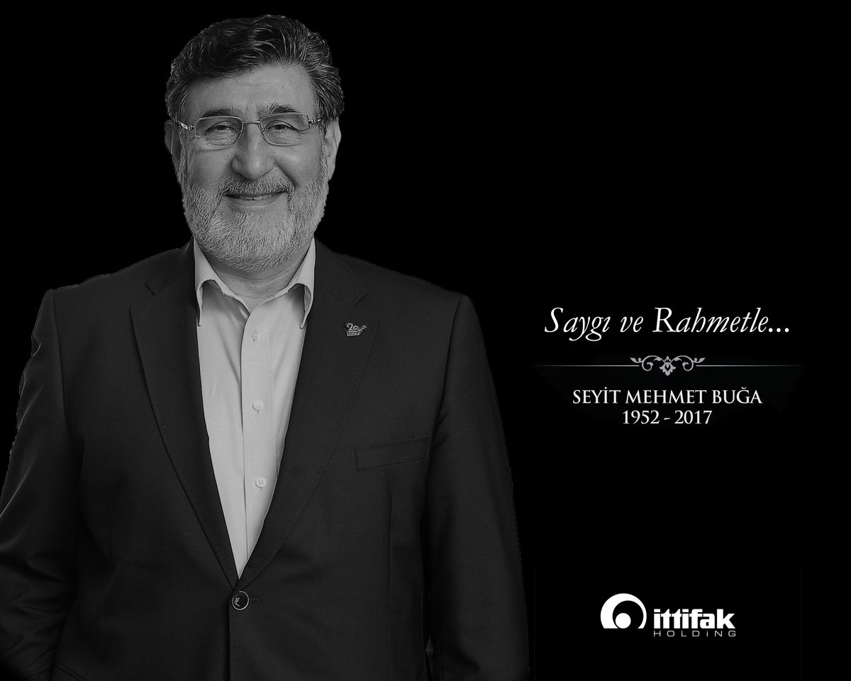 Kurucu Yönetim Kurulu Başkanımız, Sn. Seyit Mehmet Buğa’yı, vefatının üçüncü sene-i devriyesinde saygı ve rahmetle yad ediyoruz.

Mekanı cennet, makamı ali olsun.🤲
