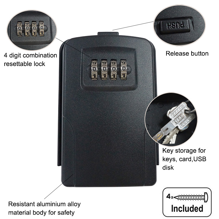 unityhardware's tweet image. Wall-mounted key box with combination lock, Security key lock box for house
Aluminum alloy
Rapping Test: 6minuts (&amp;gt;=900 Second)
Contact us to order now.
More details → bit.ly/2QxeXeg

#securitykeybox #keylockbox #keylockboxwithcode #keylockboxforhouse #codelockbox