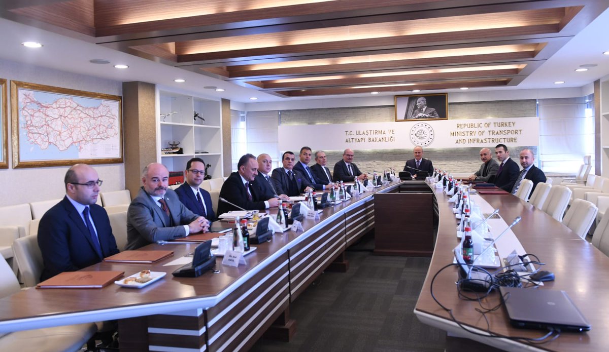 Ankara Ticaret Odası (ATO) Başkanı Gürsel Baran başkanlığındaki #ATO heyetiyle, lojistik konusu üzerine verimli bir toplantı gerçekleştirdik.